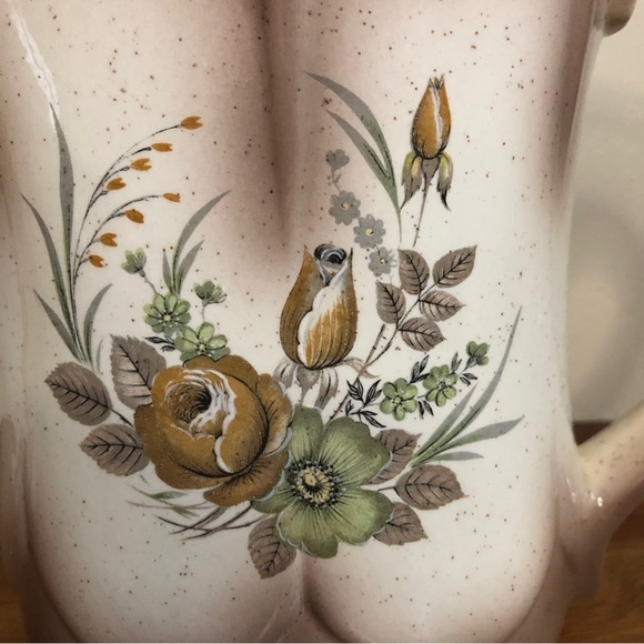 Handmade floral Pitcher - Picture 9 of 9